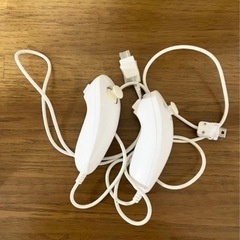 【引き渡し者決定済】Wii クラシックコントローラPROとヌンチャクのセットの画像