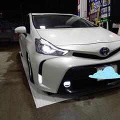 商談中　　値下げ実走行3.4万キロ　プリウスα！　車検残あり！