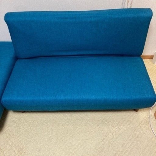 ソファーベッド オットマン付き