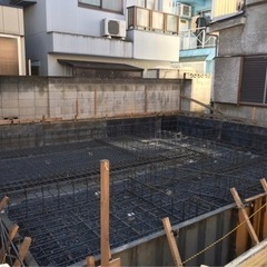 基礎工事、の画像