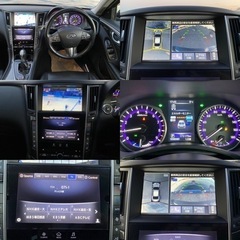 車検:令和5年2月日産スカイラインハイブリッド 350GT タイプP  360°アラウンドビューモニター NISSAN HYBRIDの画像