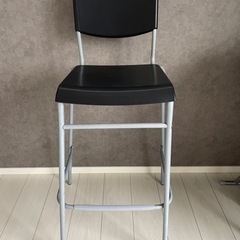 バーカウンターチェア黒色
