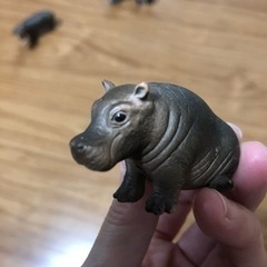 シュライヒ  カバ 親子(子カバ レア)の画像