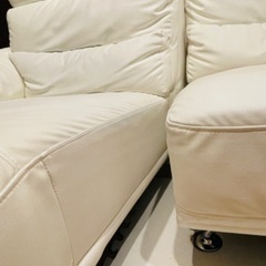  ◎2/26(日)までに引き取りの方限定◎パワフルレザー　ホワイトの画像