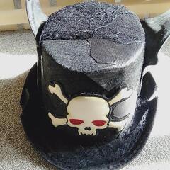 【ライブグッズ】VAMPS 　フェルトハット　ハロウィン　ドクロ