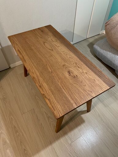 【中古】unico ADDAY カフェテーブル　W1000