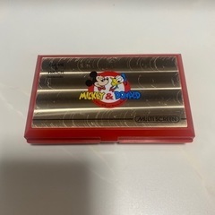 お話中)任天堂　ゲームウォッチ　ミッキー＆ドナルド　中古