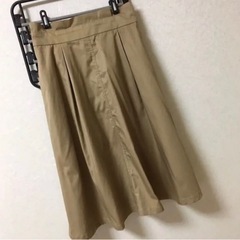 VIS  キャメルスカート