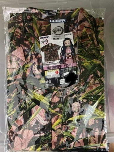 鬼滅の刃　アロハシャツ XL