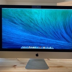 動作品 APPLE iMac27インチ 1TB メモリ24GB ME088J/A