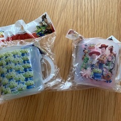 新品トイストーリー巾着付きコップ