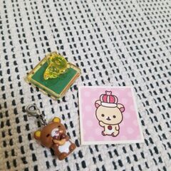 リラックマ コリラックマ シール はんこ チャーム