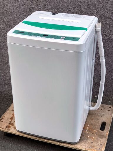 ㊼【税込み】美品 ヤマダセレクト 7kg 全自動洗濯機 YWM-T70G1 19年製【PayPay使えます】