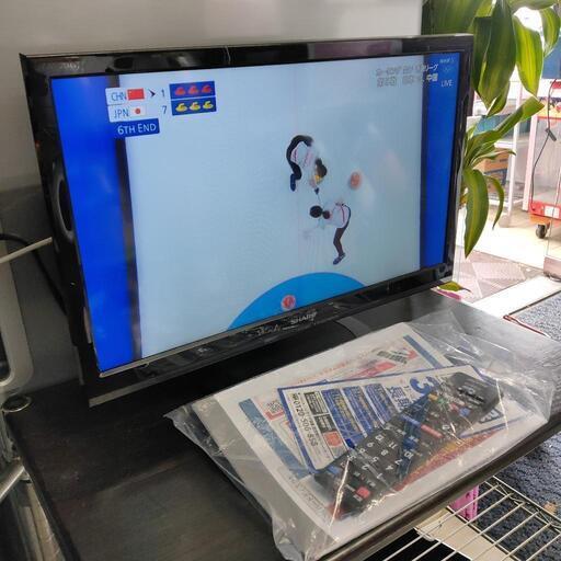 ★中古品 SHARP シャープ 19インチ 液晶テレビ 2T-C19AD 2019年 ◎