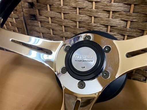 D1 SPEC ステアリング 33φ ハンドル ステアリング径 約330mm D1スペック 3本スポーク 現状品 ☆ PayPay(ペイペイ)決済可能 ☆ 札幌市 白石区 東札幌 アウトレットモノハウス白石店