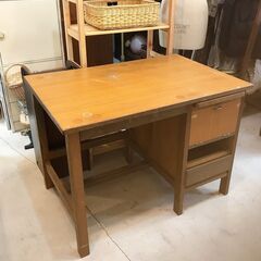 【昭和レトロ ガリ版印刷 デスク】収納多数/活版印刷/昔の机