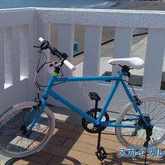 中古自転車販売／お洒落なシンプルデザインのクロスバイク