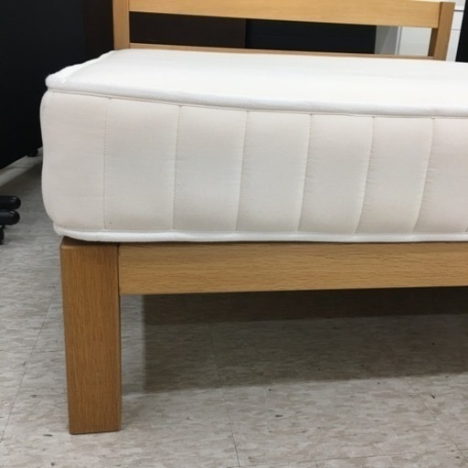 無印良品　クイーンベッド　セット