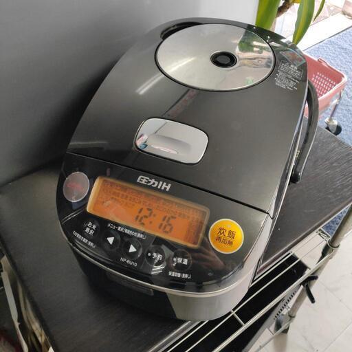 ★中古品 ZOJIRUSHI 象印 5.5合炊き圧力IH炊飯器 NP-BU10 2014年 ◎
