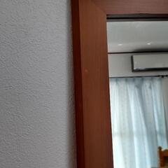 壁掛け型 姿見ミラー(鏡)の画像