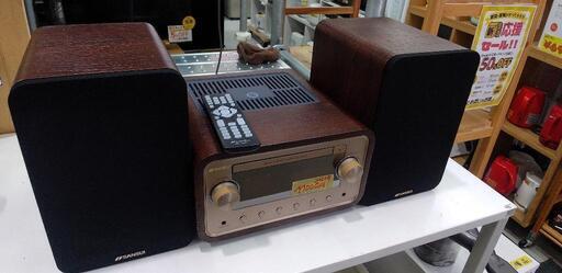 ドウシシャ★真空管ハイブリッド CDステレオシステム SANSUI SMC-300BT [Bluetooth対応 /ワイドFM対応]\n\n41402
