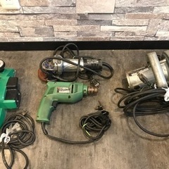 【中古】HITACHI お手軽!! 電動工具4点セット!!