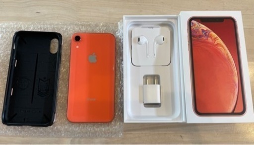 【最終値下】iPhoneXR 64GB SIMフリー コーラル　美品