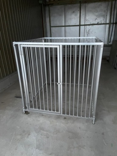 犬 小屋  マルチサークルハウス 屋外用 犬 ステンレス ペット 中古 美品
