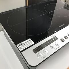 IHコンロ  アイリスオオヤマ IHK-W12-B 2019年製※動作チェック済み/当店保証3ヶ月の画像