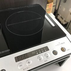 IHコンロ  アイリスオオヤマ IHK-W12-B 2019年製※動作チェック済み/当店保証3ヶ月の画像