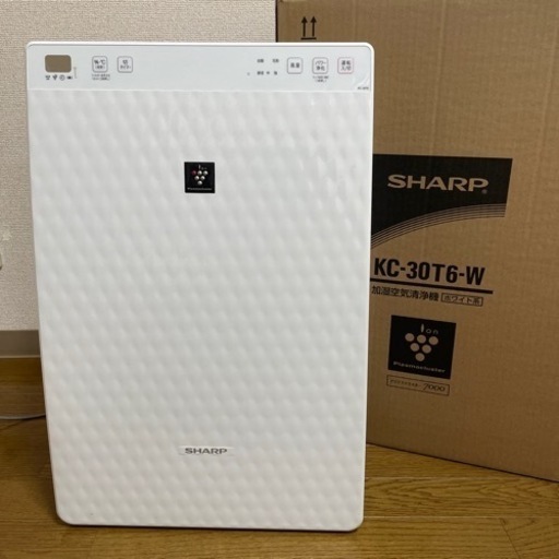 SHARP 空気清浄機　KC-30T6-W