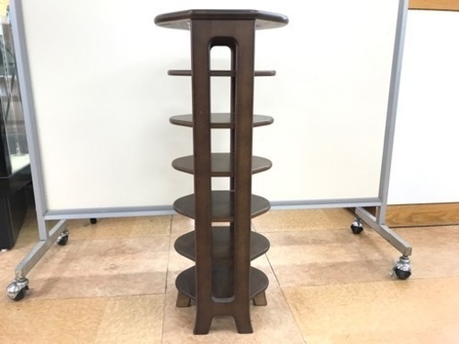 karimoku カリモク スリッパラック 6段 カリモク 天然木 6段スリッパラック - メルカリ