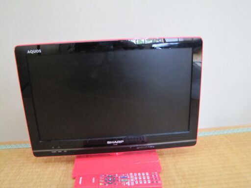 SHARP AQUOS 液晶カラーテレビLC-19K5　2011年製