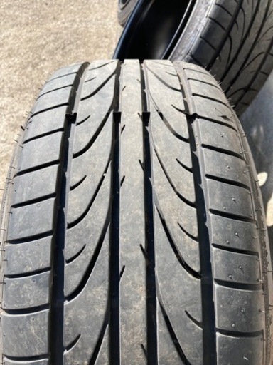 AVID.1 AV-06 18インチ 9.5j +24 タイヤ付き　4本