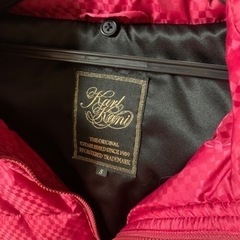 Karl kani ジャケット 赤の画像
