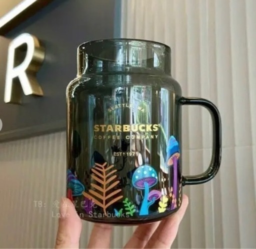 【海外限定　日本未発売】スターバックス  ハロウィン キノコ ストローカップ
