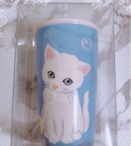 【海外限定】スターバックス　ポール＆ジョー キャットマグ カード&スリーブ付き