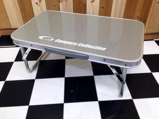 ヤマゼン　キャンパーズ コレクション　折り畳みテーブル　56×34×24㎝　ローテーブル　マスコットテーブル　座卓　YMT-3456