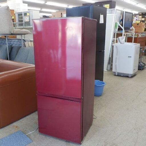 冷蔵庫 184L 2016年製 アクア AQR-BK18F 100Lクラス 百Lクラス 180Lクラス 赤 札幌 西野店