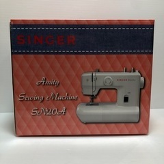 #6078 SINGER 電動ミシン Amity ホワイト SN20A