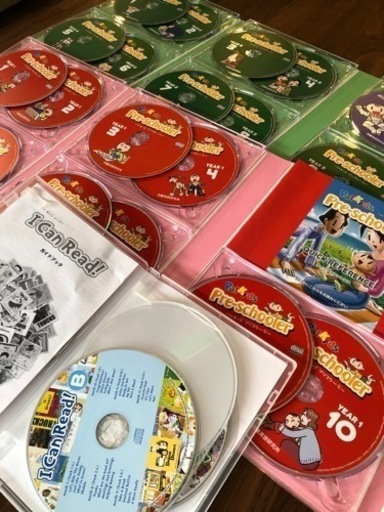 パルキッズ　プリスクーラー　I can read!CD付