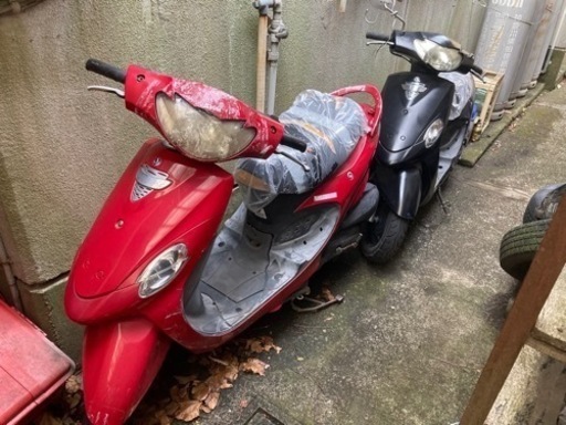 SYM 風　50cc  2台部品取り車