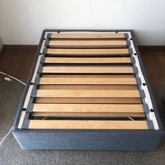 【決定】IKEAソファーベッド青色0円の画像