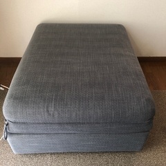 【決定】IKEAソファーベッド青色0円