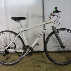 B744★21800円★整備済み スポーツ中古自転車 GIANT　SEEK　ホワイト【クロスバイク】