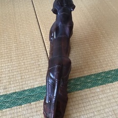 （相談中）虎の木彫りの画像