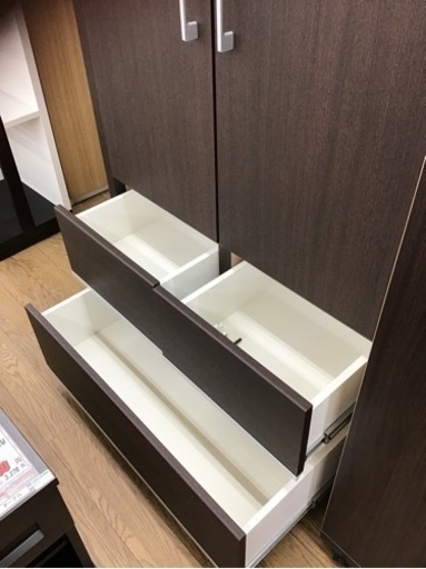 KN-57【ご来店頂ける方限定】ワードローブ　ブラウン