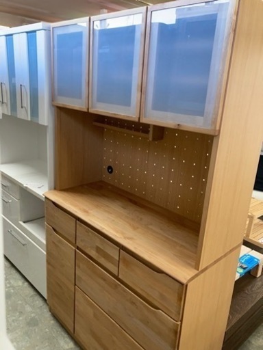 ニトリ アルナス3 食器棚 キッチンボード　13