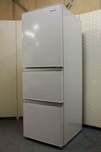 ハイセンス 冷蔵庫 ホワイト HR-D2801W 3ドア 右開きタイプ 282L 冷凍室 68L  2020年製 Hisense  中古家電 店頭引取歓迎 R5214)