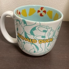 ディズニーランド購入ドナルドダックスープマグの画像